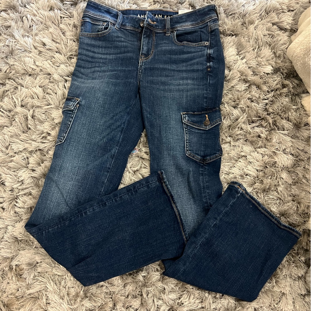American Eagle Outfitters Indigo Stretch Jeans